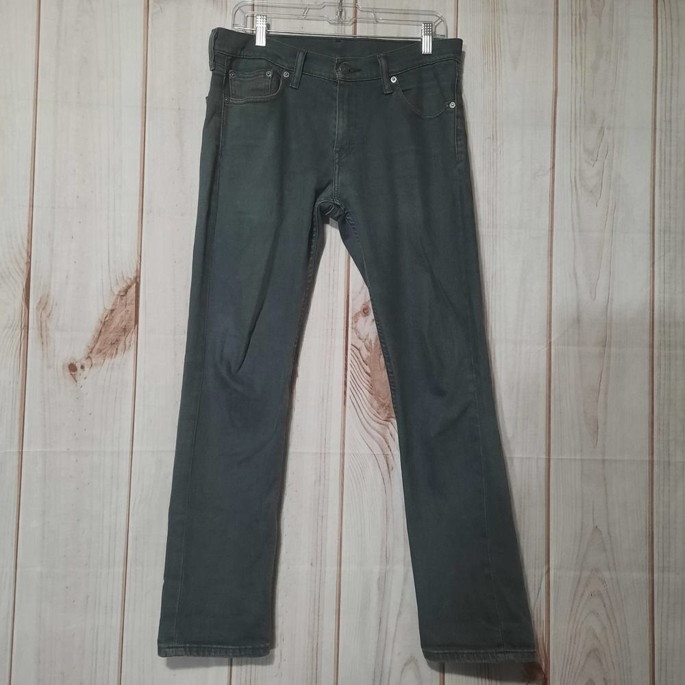 Levis 511‎ Slim Fit Mens Jeans Charcoal Grey 30x30 Classic Chores Street